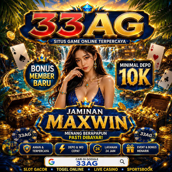 33AG - 33AG agen slot online terpercaya di Indonesia dengan slot gacor hari ini terbaik dari slot88 di tahun 2026 ini.